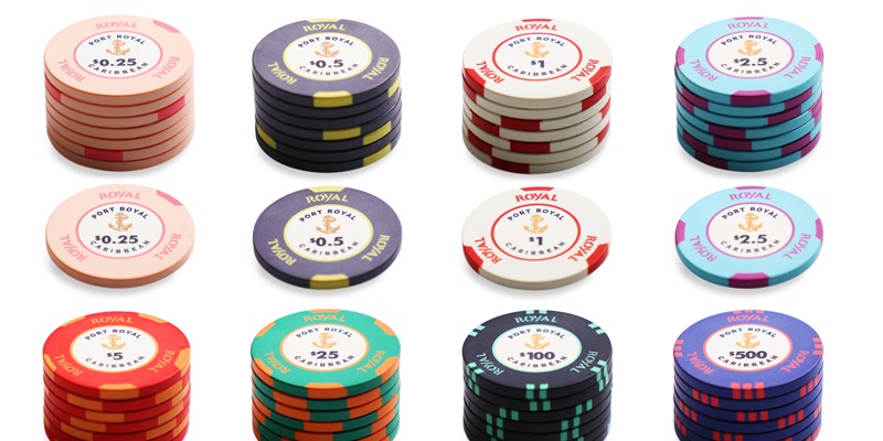 Có rất nhiều loại Chip Poker trên thị trường
